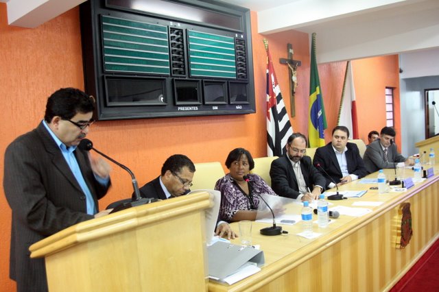 Câmara realiza audiência pública de saúde. (Foto: Divulgação / CMTS)