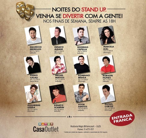 Stand Up CasaOutlet Taboao