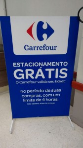 Placa Carrefour