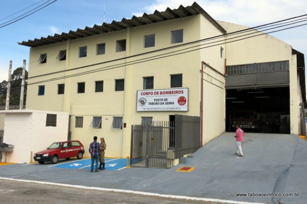 Quartel do Corpo de Bombeiros de Taboão da Serra foi inaugurado no dia 30 de junho.