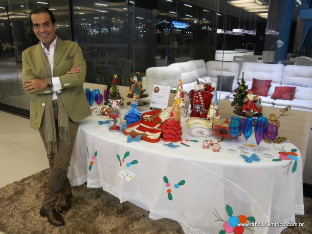 Fabio Arruda decora mesa exclusiva para o Taboão Plaza Outlet