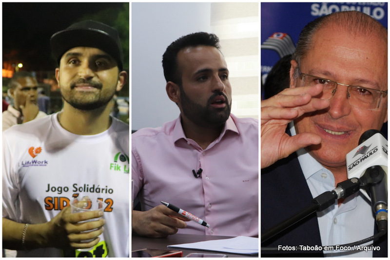 Thiago Ventura, Ney Santos e Geraldo Alckmin ganham título de "Cidadão Taboanense"