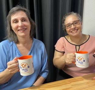 Ana Cristina Celentano e Alessandra Mercante do Senac Taboao