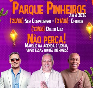 Arraial do Parque Pinheiros começa neste sábado (20) com shows gratuitos e atrações para toda a família