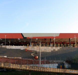Loja do Atacadão em Taboão da Serra está na fase final de construção.