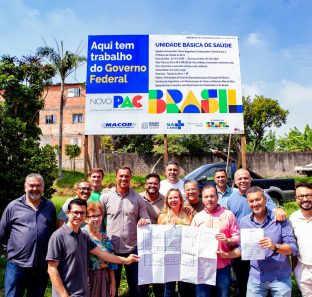 Com recursos do Governo Lula, Prefeitura de Taboão inicia construção da UBS Cerro Largo