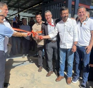 Deputado Eduardo Nobrega e governador Tarcisio de Freitas