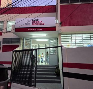 Fachada EMEB Cecília Meireles