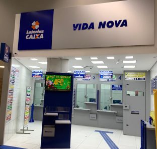 Fachada da loterica vida nova