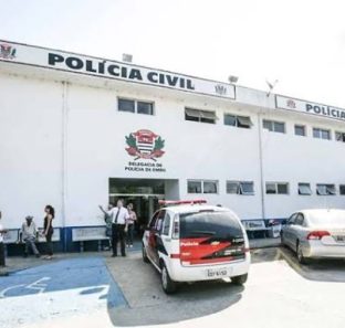 Fachada delegacia de Embu das Artes