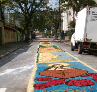 Festa de Corpus Christi Taboão da Serra tapetes