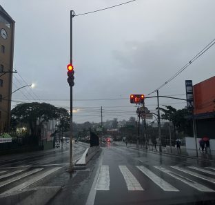 Frio e chuva Taboão centro