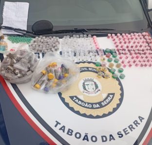 GCM apreende menor por tráfico de drogas perto de escolas em Taboão da Serra