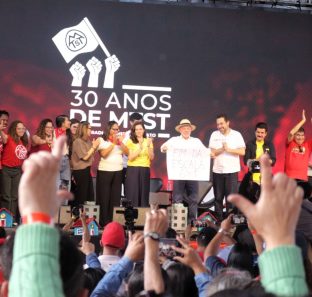 Lula em Taboao da Serra no evento do MTST