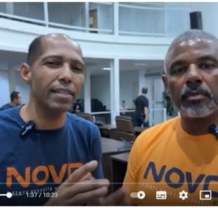 Marcos Costa e José Flores do Partido Novo 2024