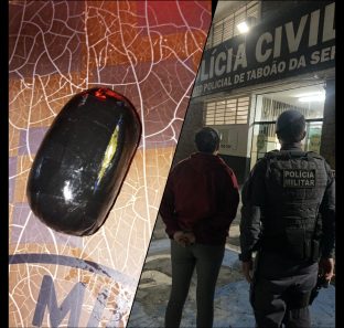 Mulher passa mal ao tentar levar droga escondida na região íntima e é presa no PS Antena