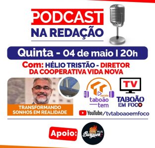 Na Redacao com Helio Tristao