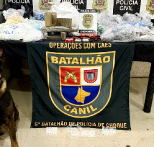 Operação em Embu das Artes resulta na apreensão de mais 50 kg de drogas