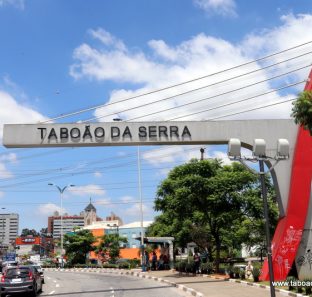 Entrada da cidade de Taboão da Serra