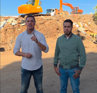 Prefeito Engenheiro Daniel na Usina