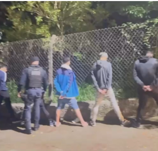 Seis adolescentes detidos