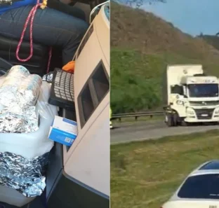 Suspeita de bomba no Rodoanel- motorista é retirado de carreta em Itapecerica da Serra e artefato era um simulacro