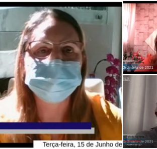Vereadoras Luzia Aprígio, Érica Franquini e Joice Silva foram infectadas recentemente pela Covid-19.