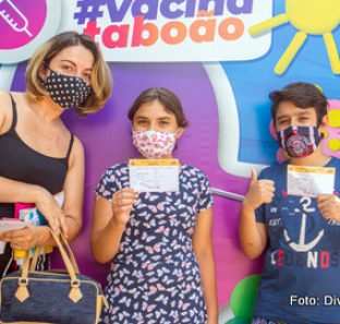 criancas vacinadas em taboao da serra