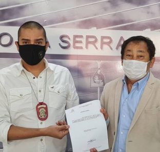 novo secretário de segurança, Rodrigo Falcão