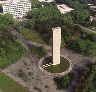Vista aérea da Cidade Universitária “Armando de Salles Oliveira” - USP