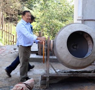 prefeito aprigio visita obras